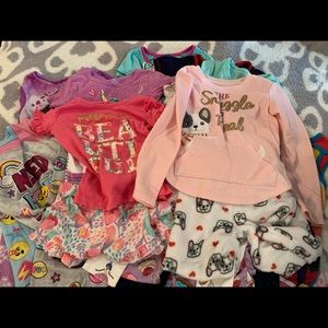 Bundle of girls pajamas, 4/5 - 6/6X